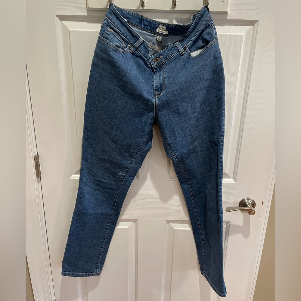 LL Bean Size 14 Blue Jeans
